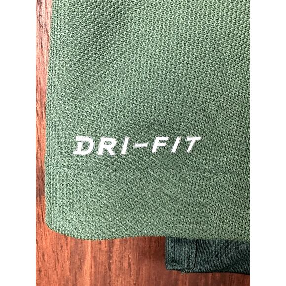 Nike Baylor‎ Bears Sideline Polo Shirt Green Gold 34418X-BX1 Mens Large NCAA EUC - Picture 2 of 8